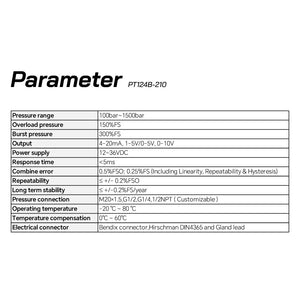 Strain Gauge Pressure Transmitter