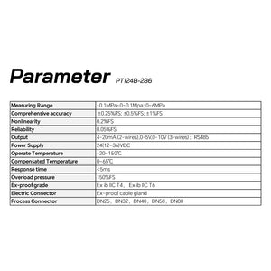 Flange Explosion-Proof Type Pressure Transmitter