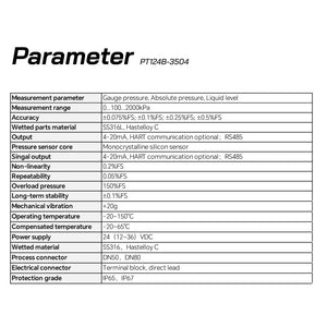 Single Flange Differential Pressure Transmitter