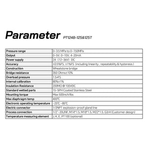 Explosion-Proof Flexible Stem High Temperature Melt Pressure Transmitter