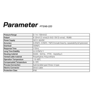 Submersible Level Transmitter