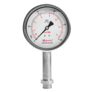 Pressure Plate Type Sanitary Diaphragm Pressure Gauge