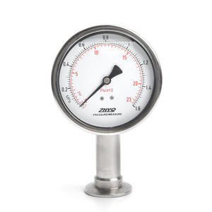 Clamp Type Sanitary Diaphragm Pressure Gauge